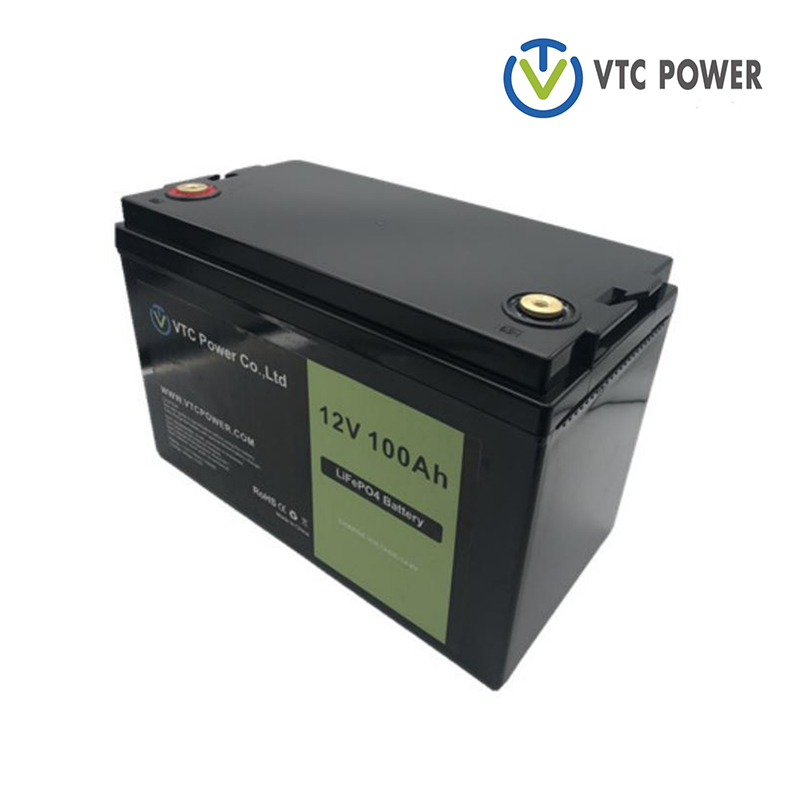 Long Cycle Life Deep Cycle 12v Lifepo4 100ah for RV