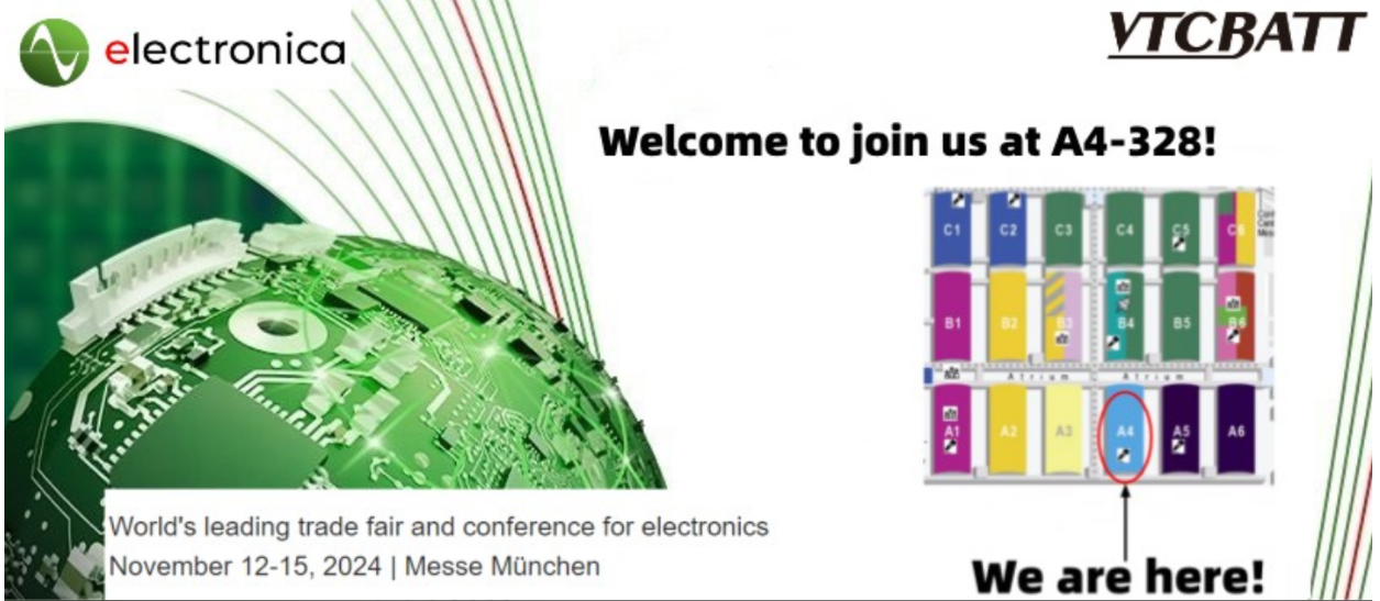 VTC POWER at Electronica 2024 in Munich, Germany
