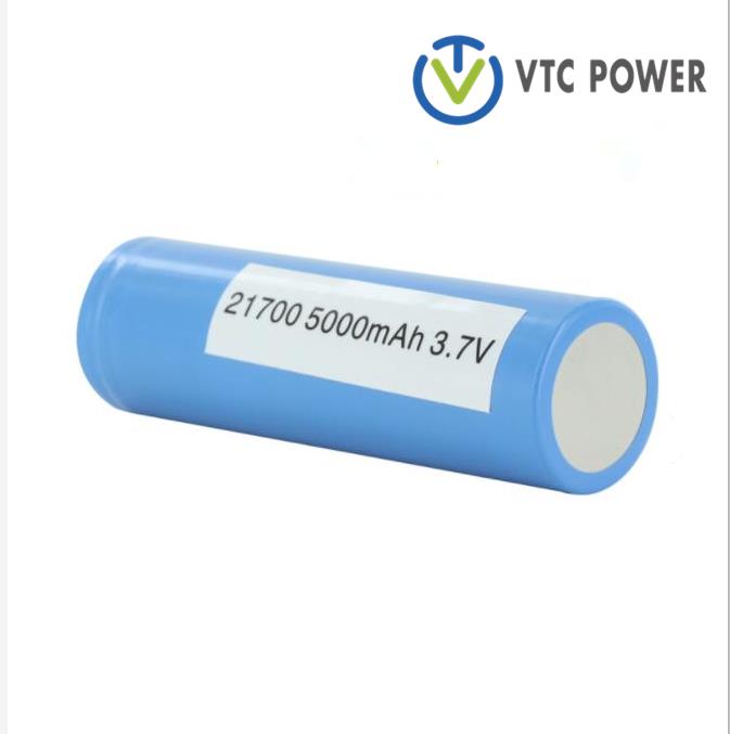 21700 5000mAh 3.7v High Drain 15A Lithium ion Li-ion Flat Top Battery