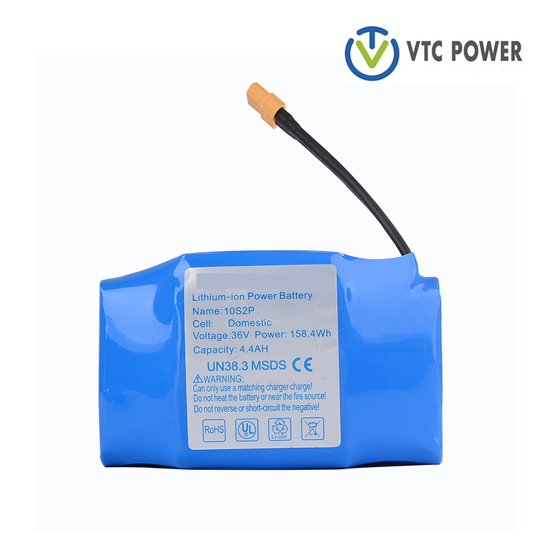 36v 44ah 10s2p Lithium Battery