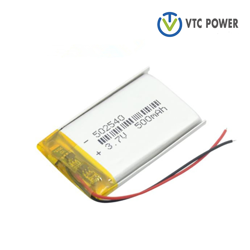 502540 500mAh 3.7V lithium Polymer Li-Po Rechargeable Battery With PCB For MP3 MP4 MP5 GPS Smart Watch Video Game Toys