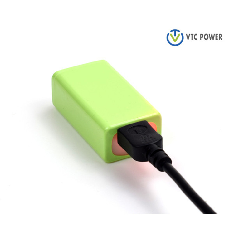 9V Rechargeable USB Lithium Battery 1200mAh USB Portable  Micro USB Batteries For RC Helicopter Model Microphone Bateria