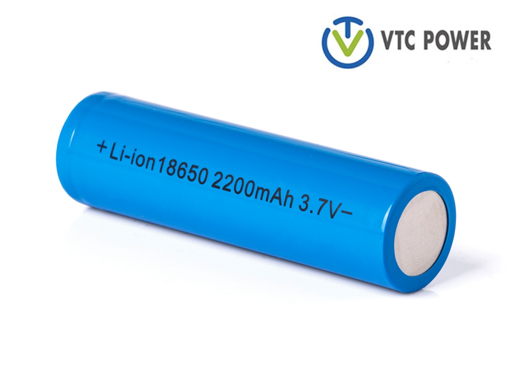 Li-ion 18650 2200mah 3.7v Rechargeable Lithium Battery