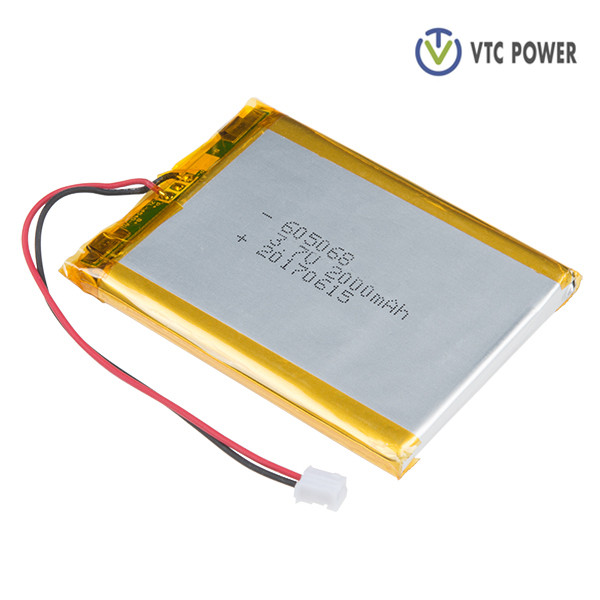 Lithium Polymer Battery 3.7v 2000mah